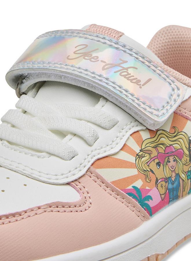 Barbie Girls Hook And Loop Ankle Sneakers - Image 4